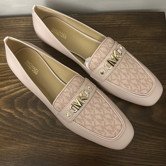 NEW Michael Kors Farrah Loafer Blush Pink - Picture 1 of 9